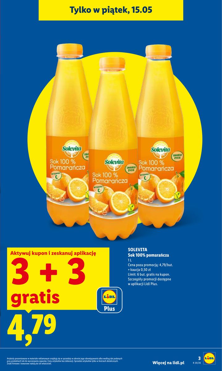 Lidl gazetka promocyjna 14.05-16.05.2026 — strona 3 z 84