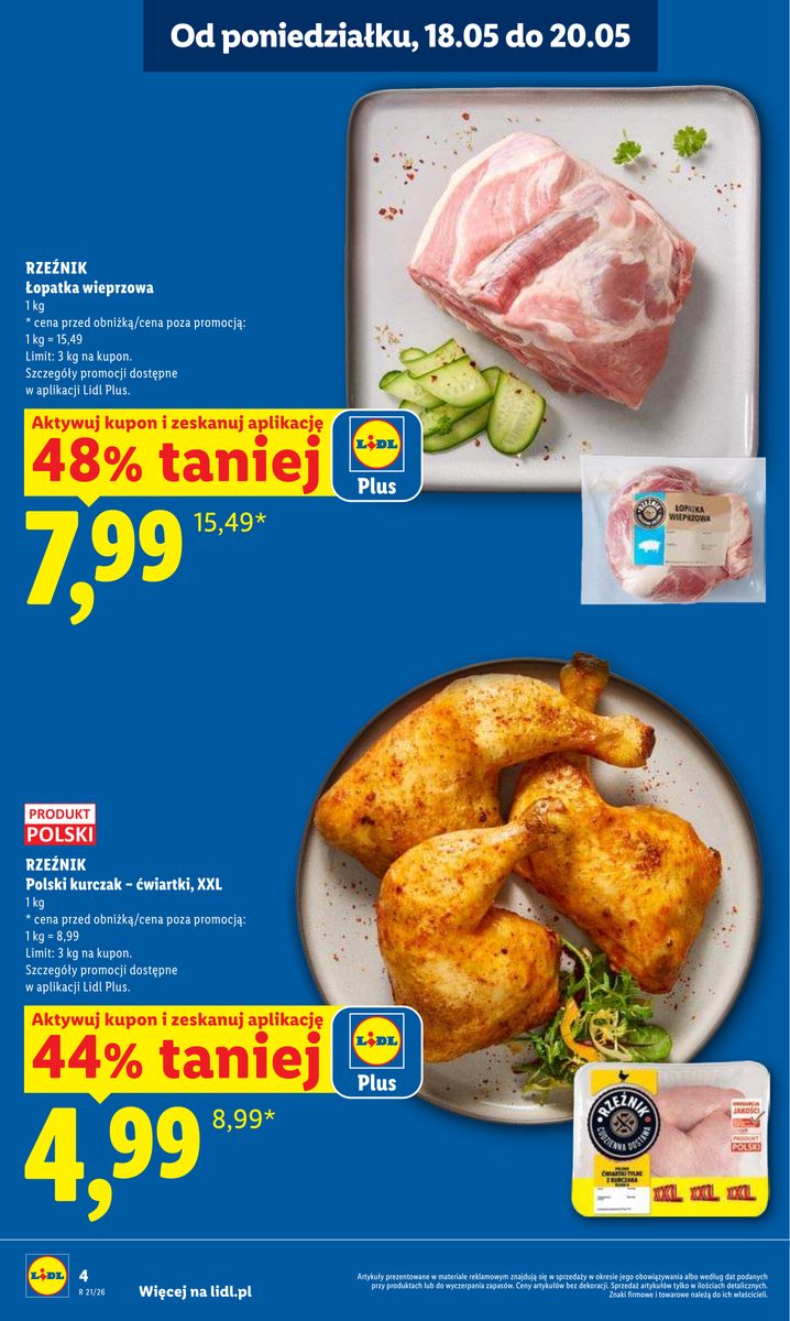 Lidl gazetka promocyjna 18.05-20.05.2026 — strona 4 z 97