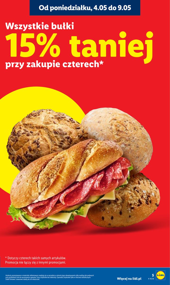 Lidl gazetka promocyjna 04.05-06.05.2026 — strona 5 z 92