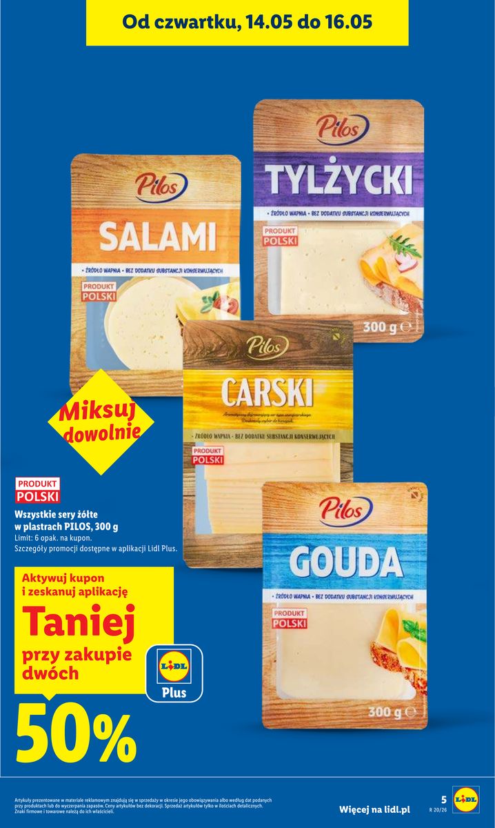 Lidl gazetka promocyjna 14.05-16.05.2026 — strona 5 z 84