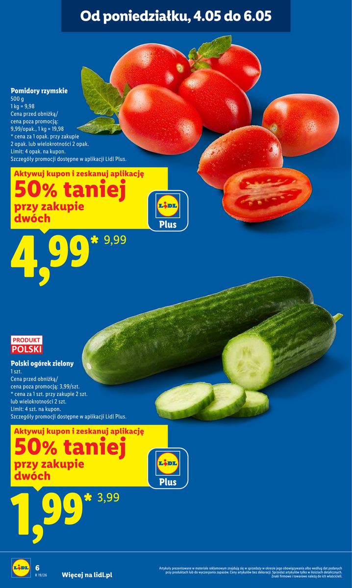 Lidl gazetka promocyjna 04.05-06.05.2026 — strona 6 z 92