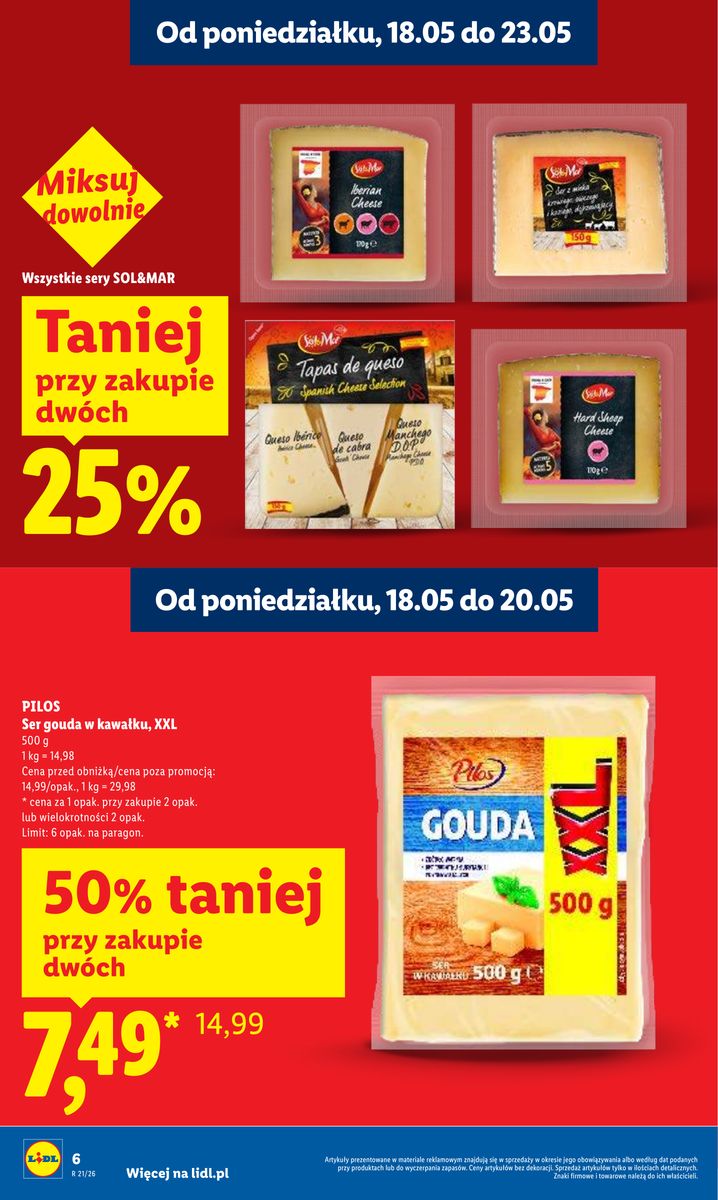 Lidl gazetka promocyjna 18.05-20.05.2026 — strona 6 z 97