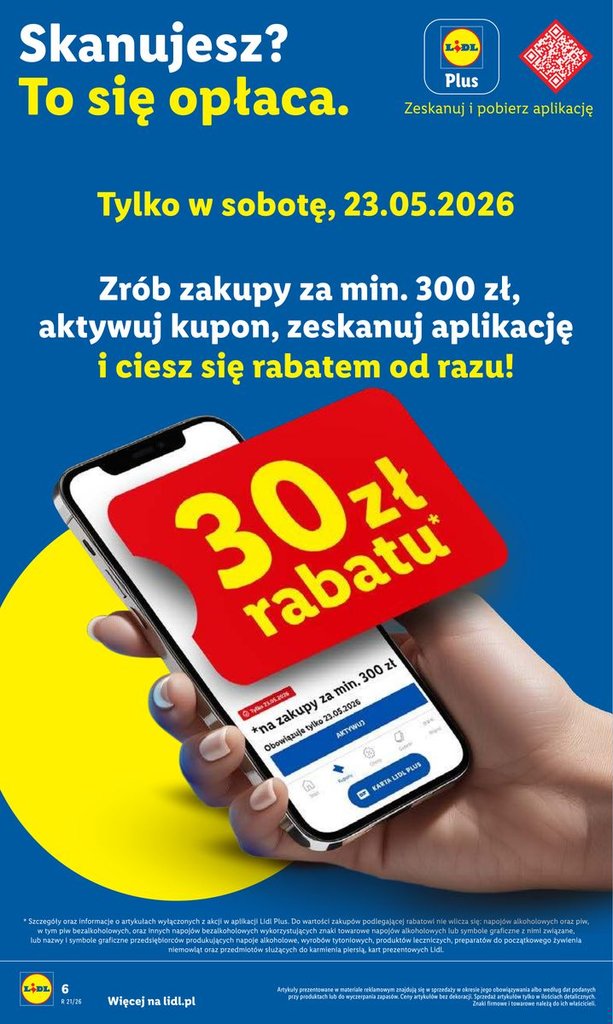 Lidl gazetka promocyjna 21.05-23.05.2026 — strona 6 z 81