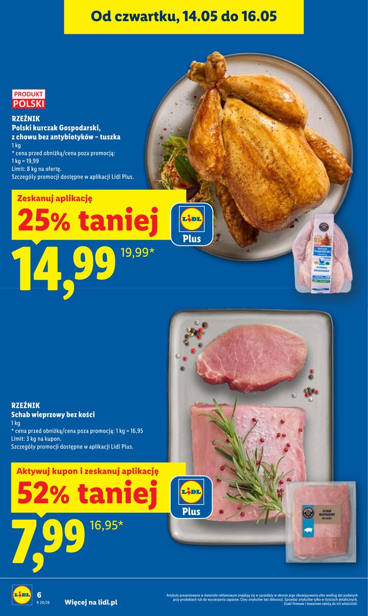 Lidl gazetka promocyjna 14.05-16.05.2026 — strona 6 z 84