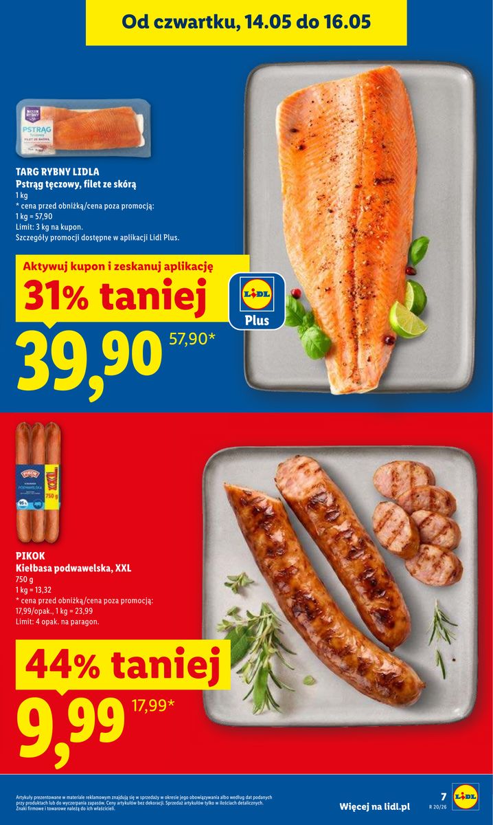 Lidl gazetka promocyjna 14.05-16.05.2026 — strona 7 z 84