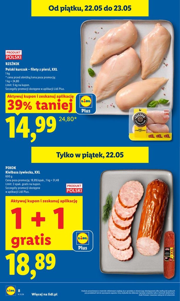 Lidl gazetka promocyjna 21.05-23.05.2026 — strona 8 z 81