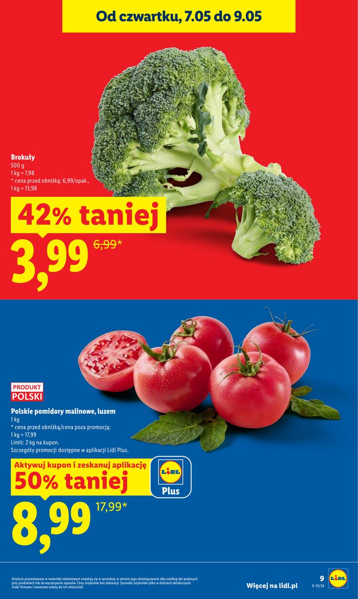 Lidl gazetka promocyjna 07.05-09.05.2026 — strona 9 z 104