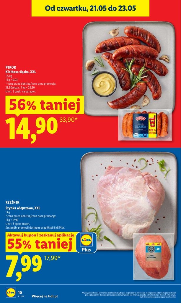 Lidl gazetka promocyjna 21.05-23.05.2026 — strona 10 z 81