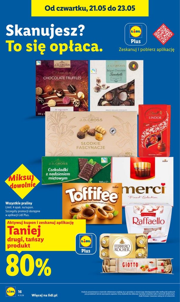 Lidl gazetka promocyjna 21.05-23.05.2026 — strona 16 z 81