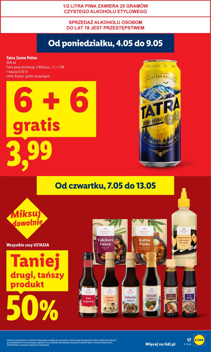 Lidl gazetka promocyjna 07.05-09.05.2026 — strona 17 z 104