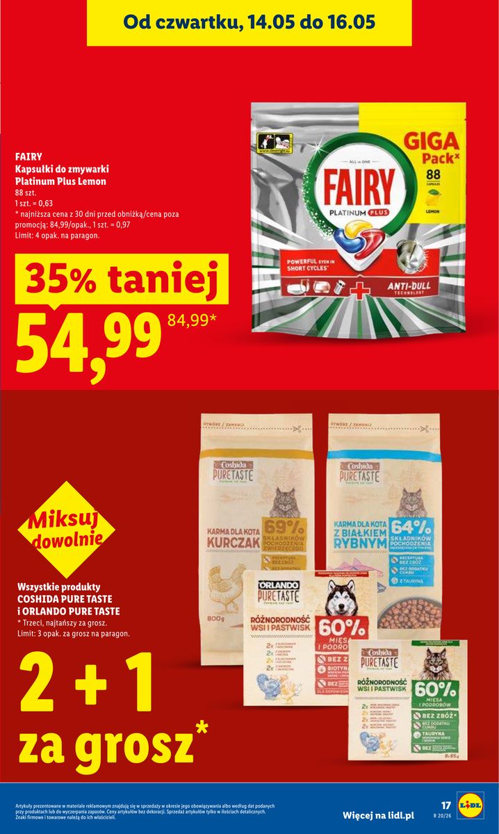 Lidl gazetka promocyjna 14.05-16.05.2026 — strona 17 z 84