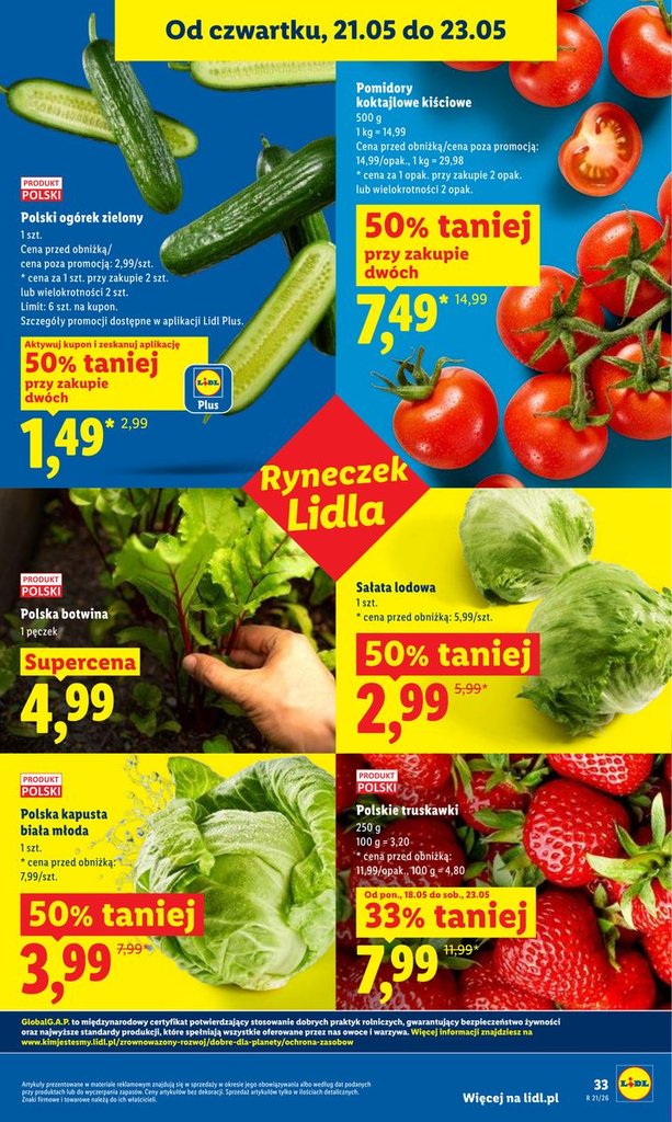 Lidl gazetka promocyjna 21.05-23.05.2026 — strona 33 z 81