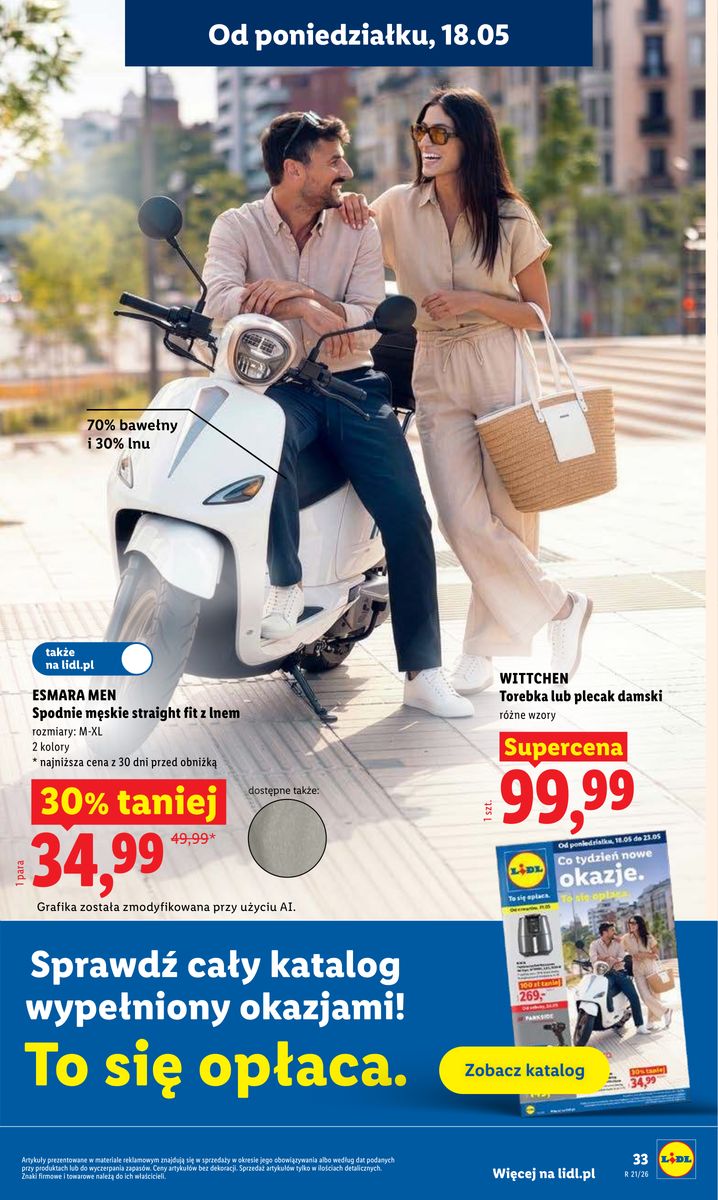 Lidl gazetka promocyjna 18.05-20.05.2026 — strona 33 z 97