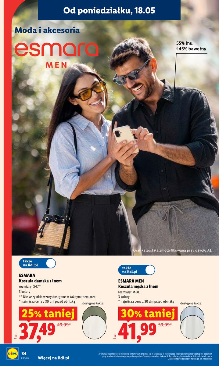Lidl gazetka promocyjna 18.05-20.05.2026 — strona 34 z 97