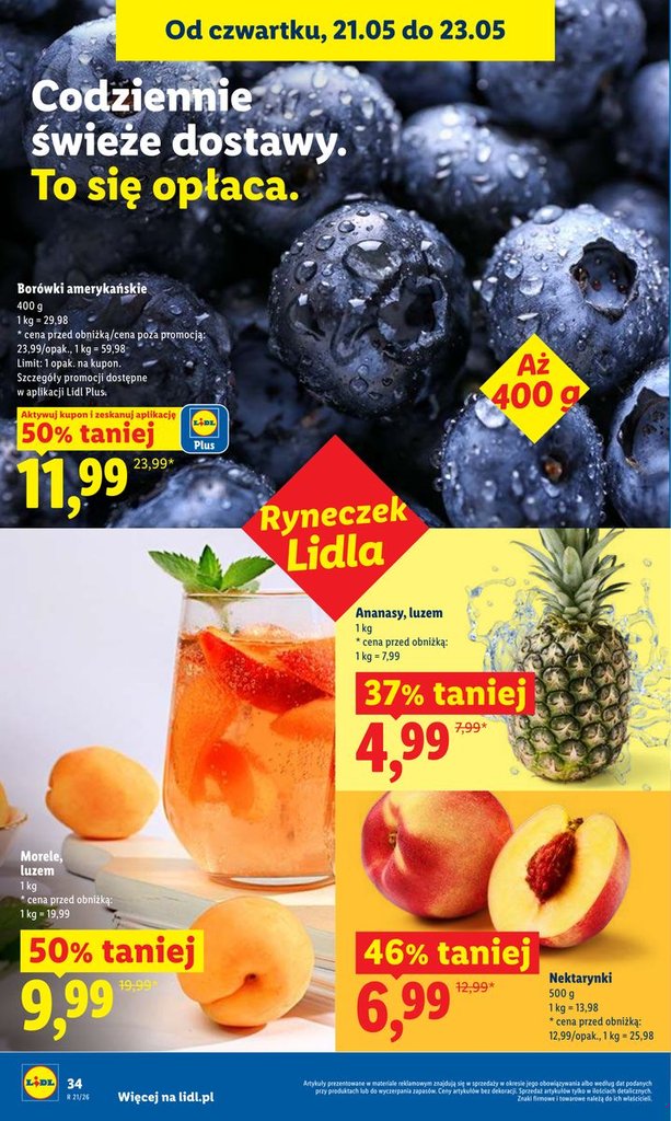 Lidl gazetka promocyjna 21.05-23.05.2026 — strona 34 z 81