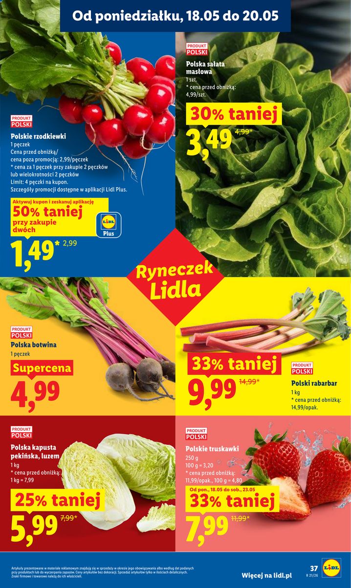 Lidl gazetka promocyjna 18.05-20.05.2026 — strona 37 z 97
