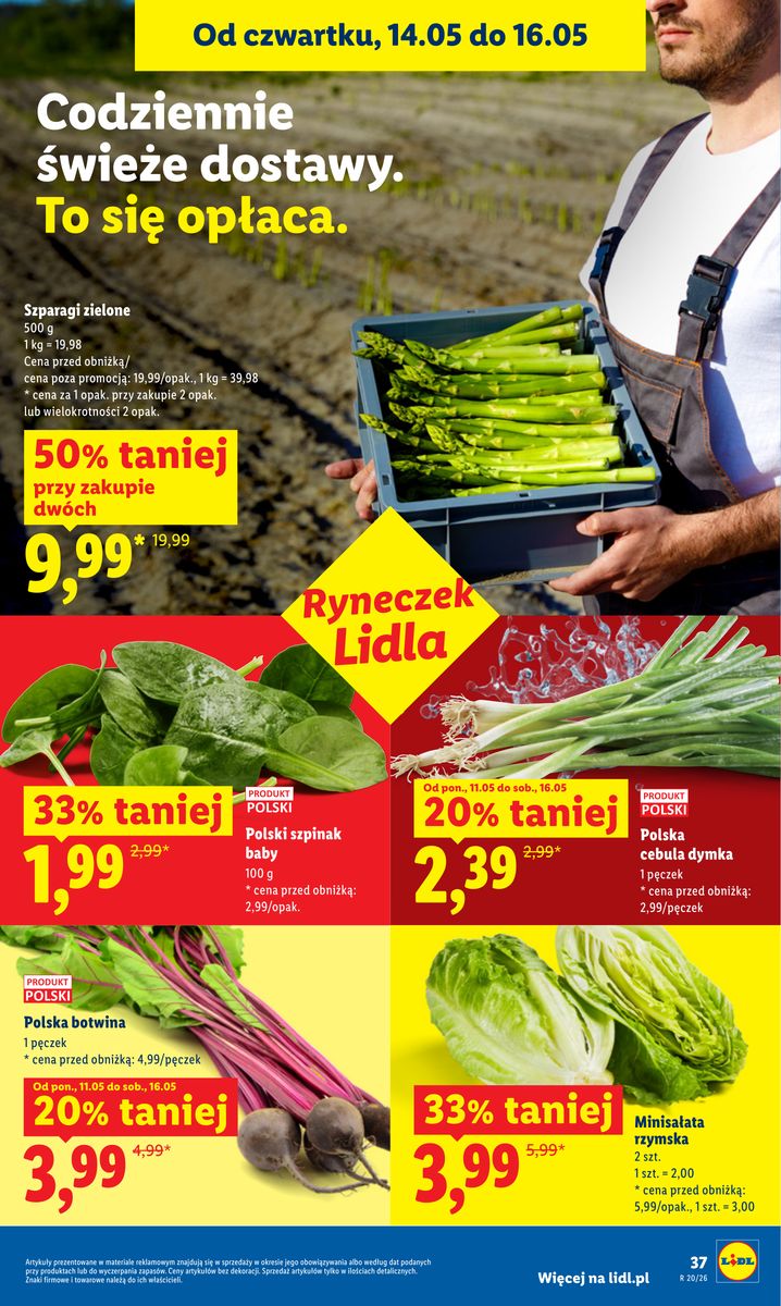 Lidl gazetka promocyjna 14.05-16.05.2026 — strona 37 z 84
