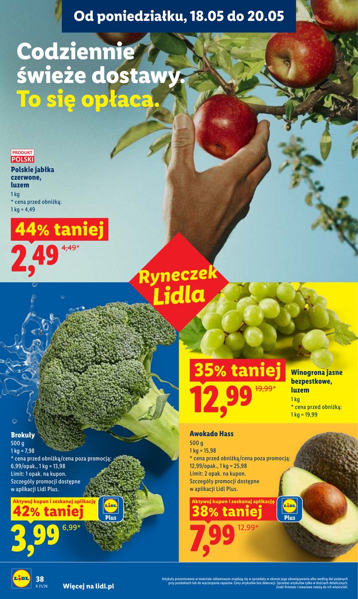 Lidl gazetka promocyjna 18.05-20.05.2026 — strona 38 z 97