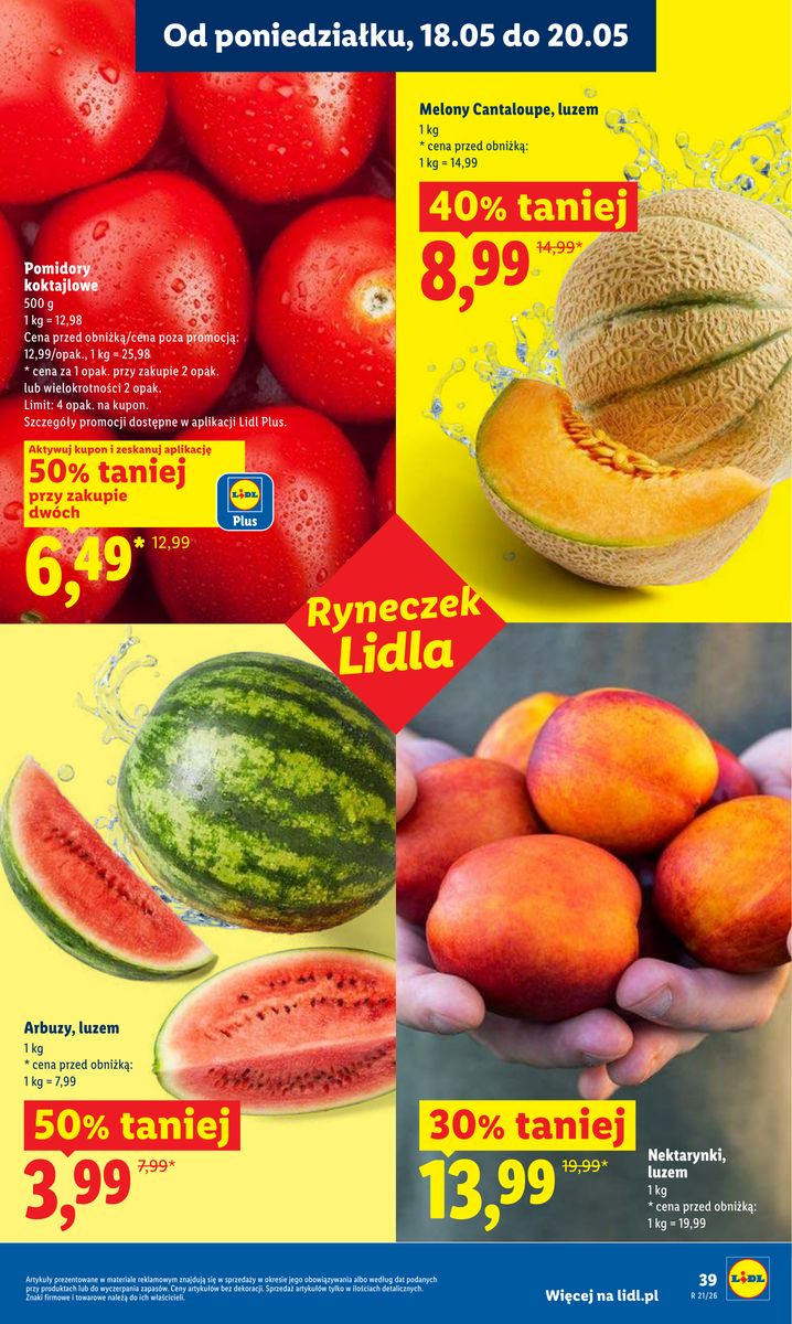 Lidl gazetka promocyjna 18.05-20.05.2026 — strona 39 z 97