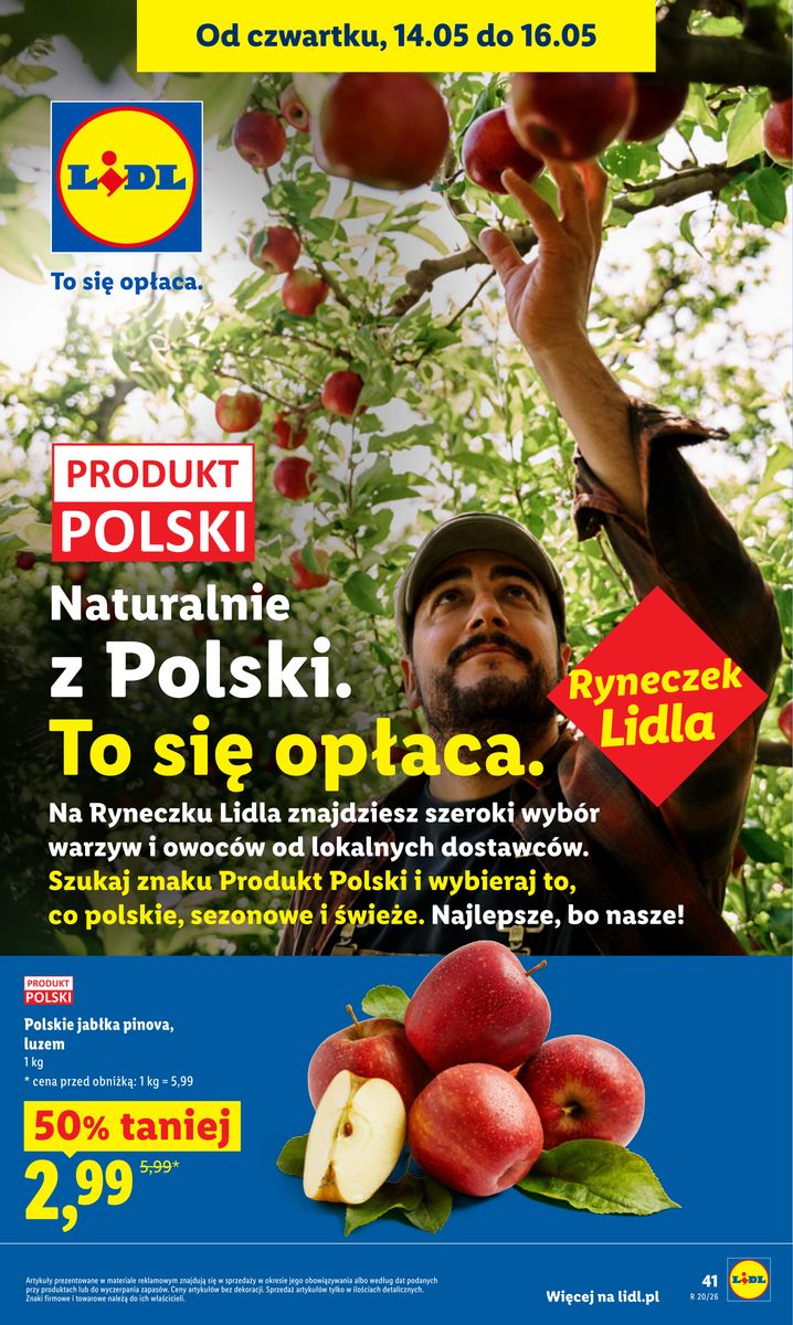 Lidl gazetka promocyjna 14.05-16.05.2026 — strona 41 z 84
