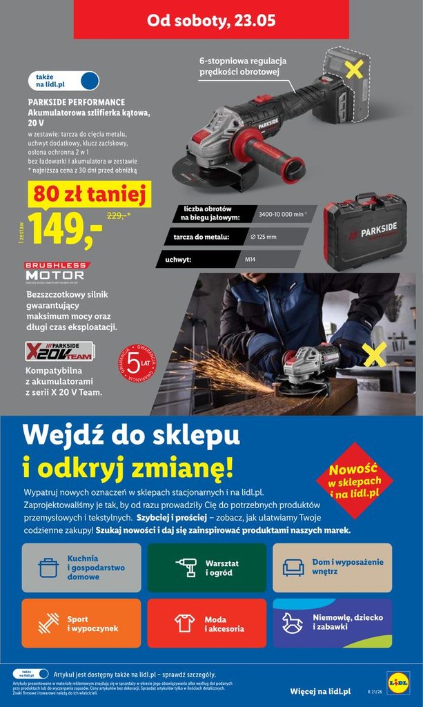 Lidl gazetka promocyjna 21.05-23.05.2026 — strona 41 z 81