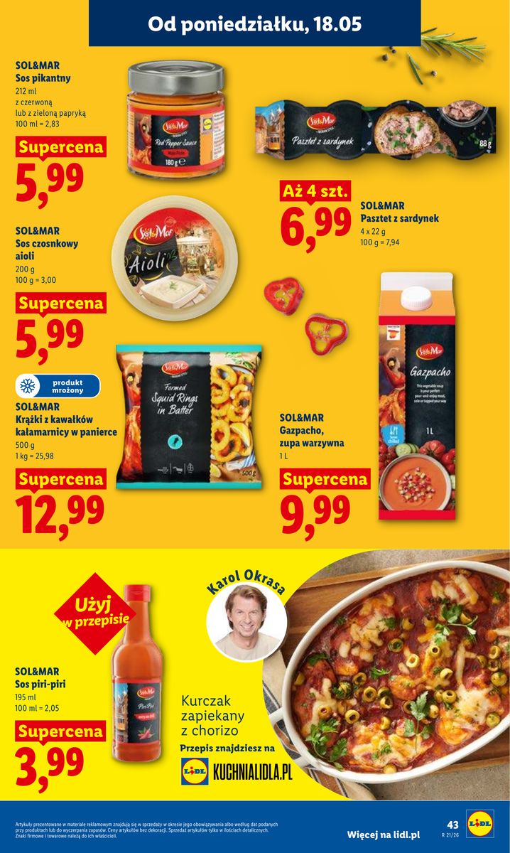 Lidl gazetka promocyjna 18.05-20.05.2026 — strona 43 z 97