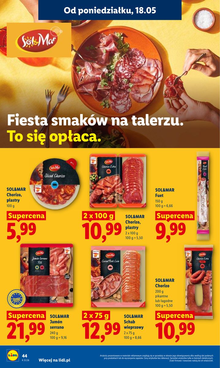 Lidl gazetka promocyjna 18.05-20.05.2026 — strona 44 z 97