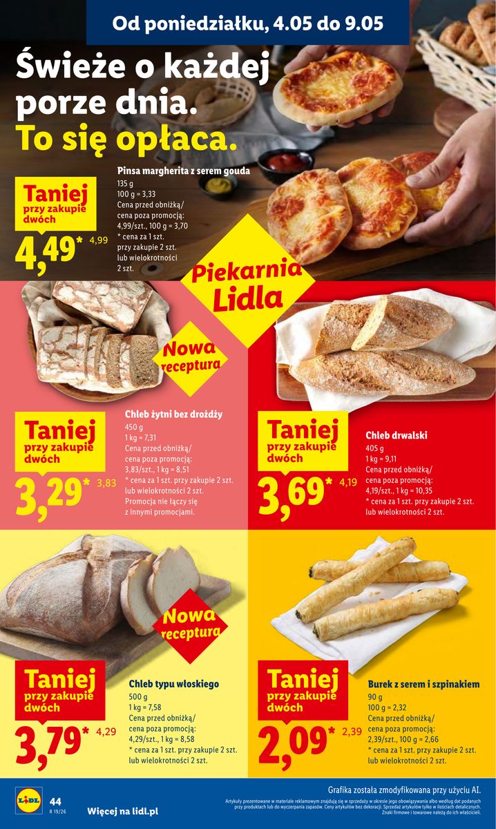 Lidl gazetka promocyjna 04.05-06.05.2026 — strona 44 z 92