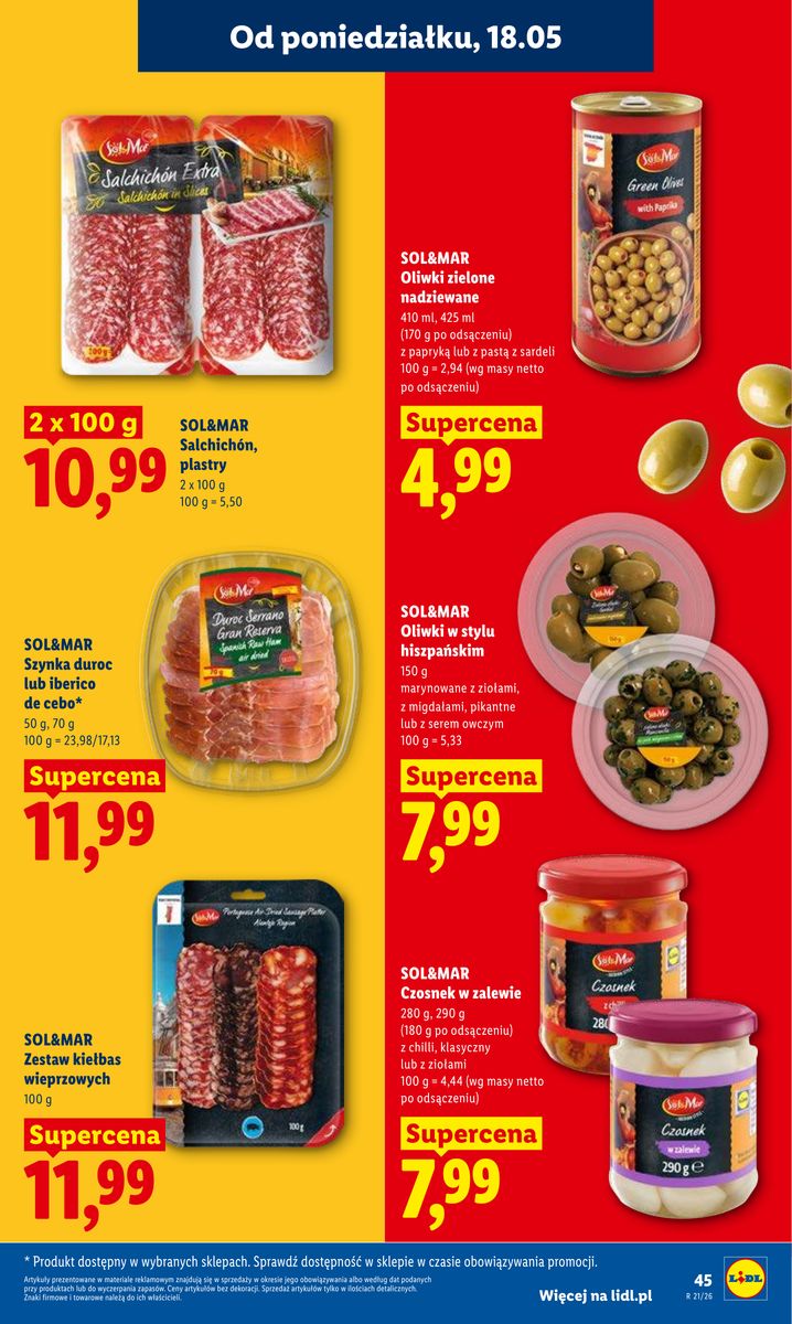 Lidl gazetka promocyjna 18.05-20.05.2026 — strona 45 z 97