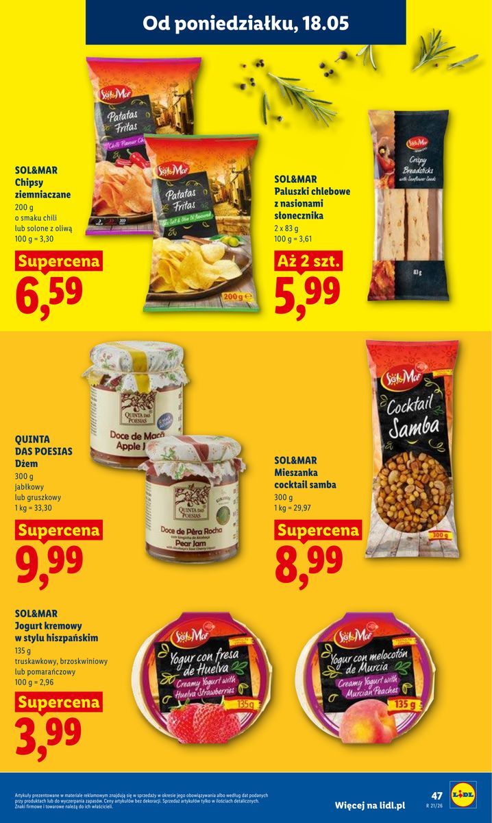 Lidl gazetka promocyjna 18.05-20.05.2026 — strona 47 z 97