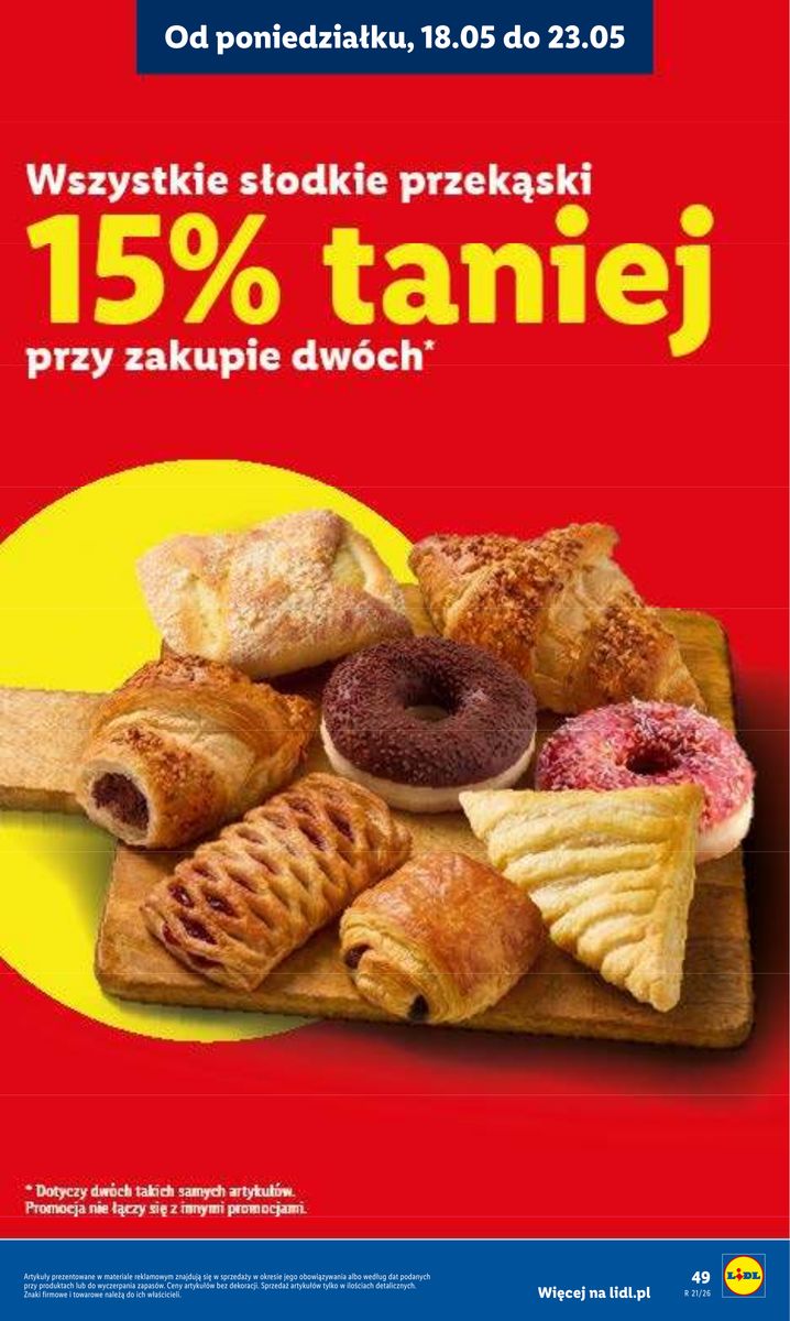 Lidl gazetka promocyjna 18.05-20.05.2026 — strona 49 z 97