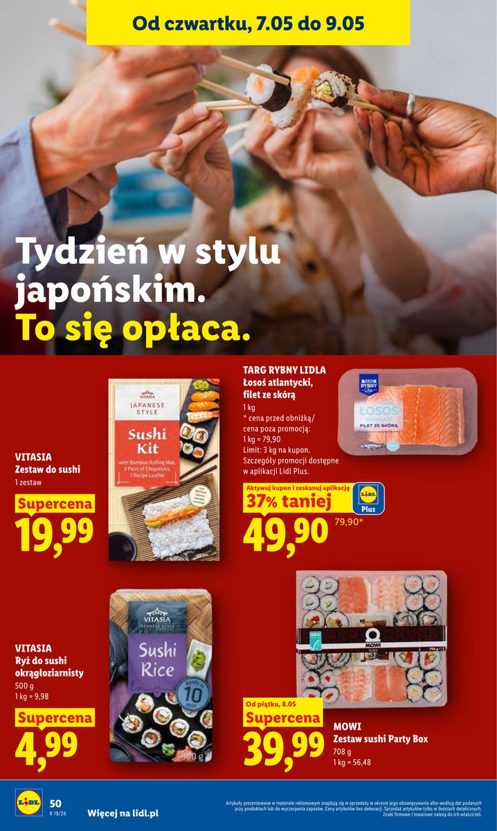 Lidl gazetka promocyjna 07.05-09.05.2026 — strona 50 z 104