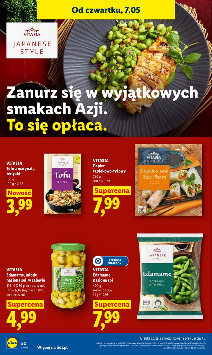 Lidl gazetka promocyjna 07.05-09.05.2026 — strona 52 z 104