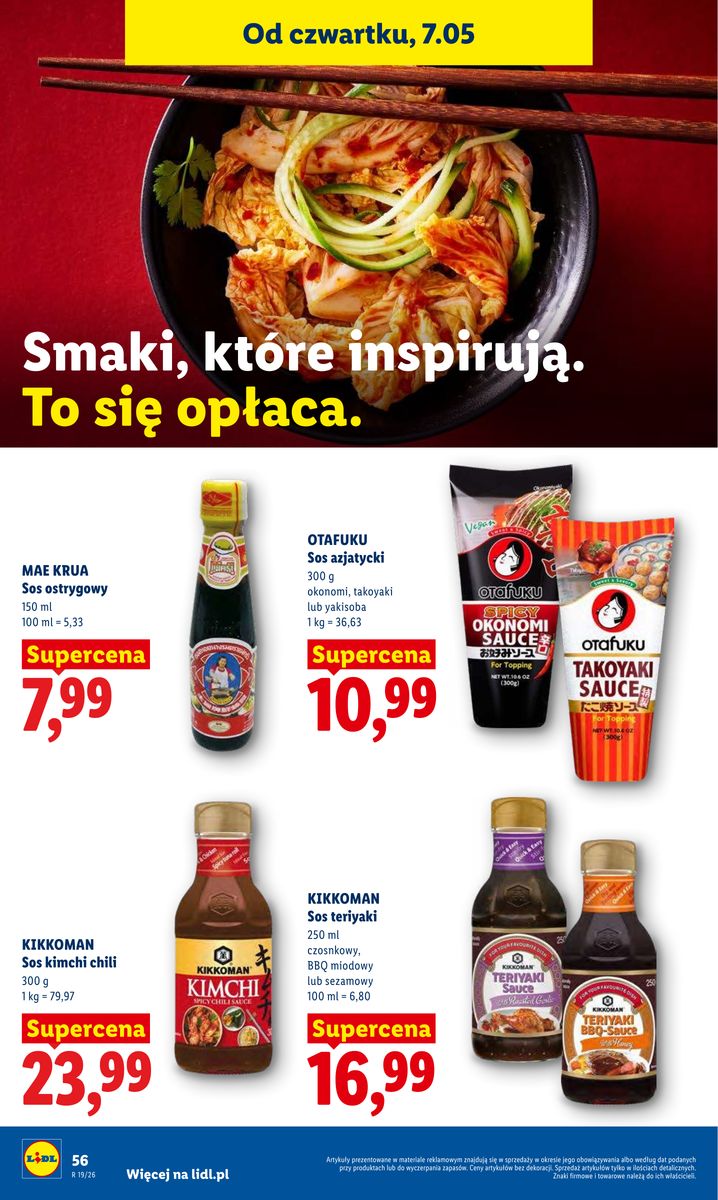 Lidl gazetka promocyjna 07.05-09.05.2026 — strona 56 z 104