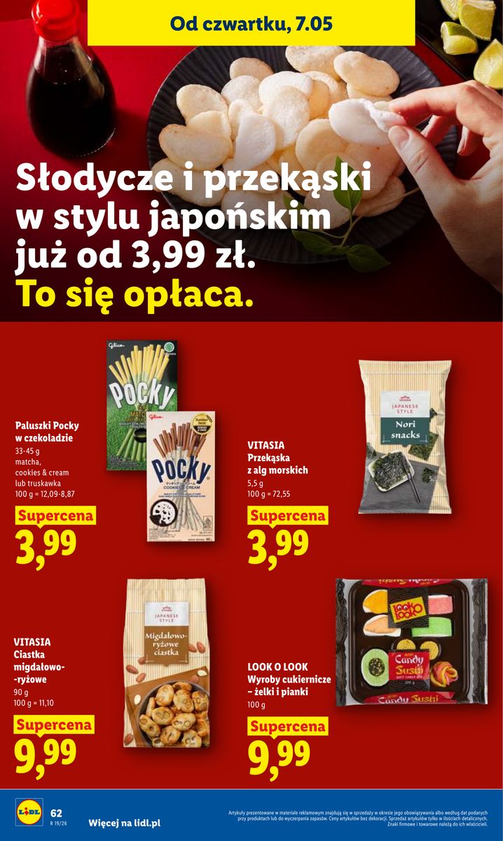 Lidl gazetka promocyjna 07.05-09.05.2026 — strona 62 z 104