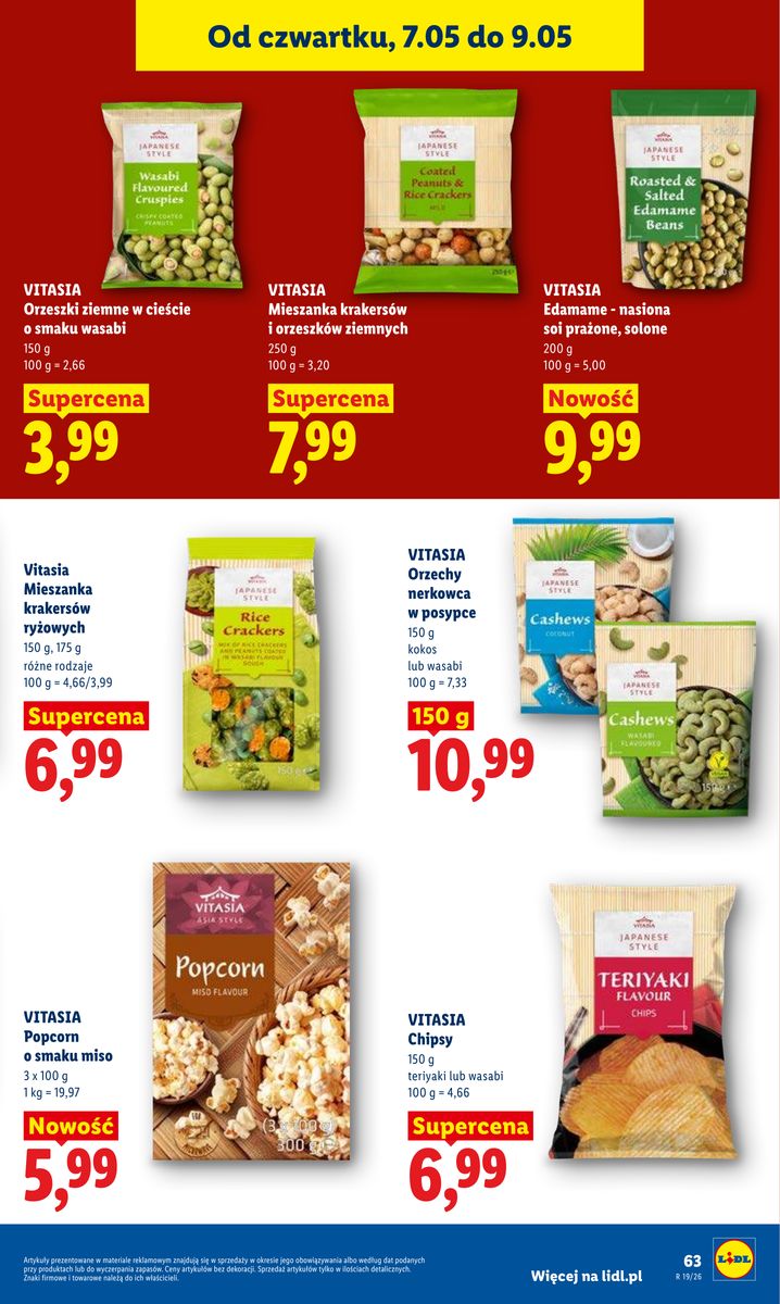 Lidl gazetka promocyjna 07.05-09.05.2026 — strona 63 z 104