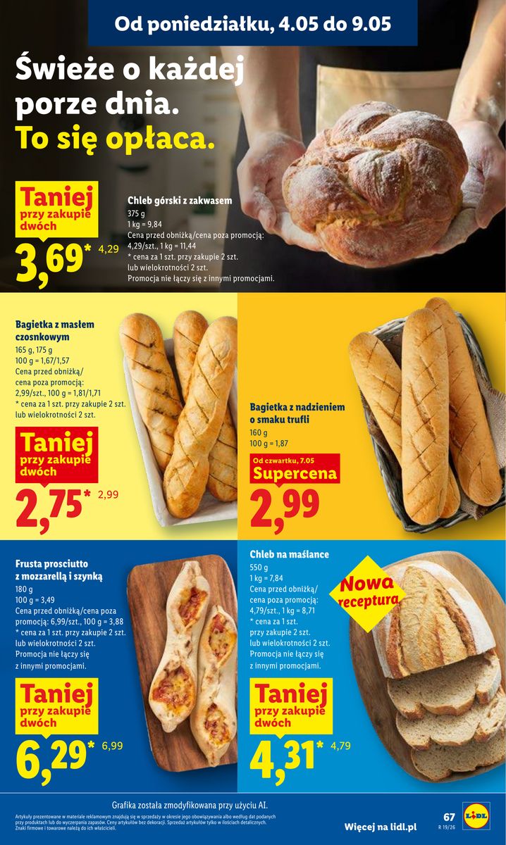 Lidl gazetka promocyjna 07.05-09.05.2026 — strona 67 z 104