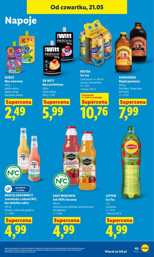 Lidl gazetka promocyjna 21.05-23.05.2026 — strona 69 z 81