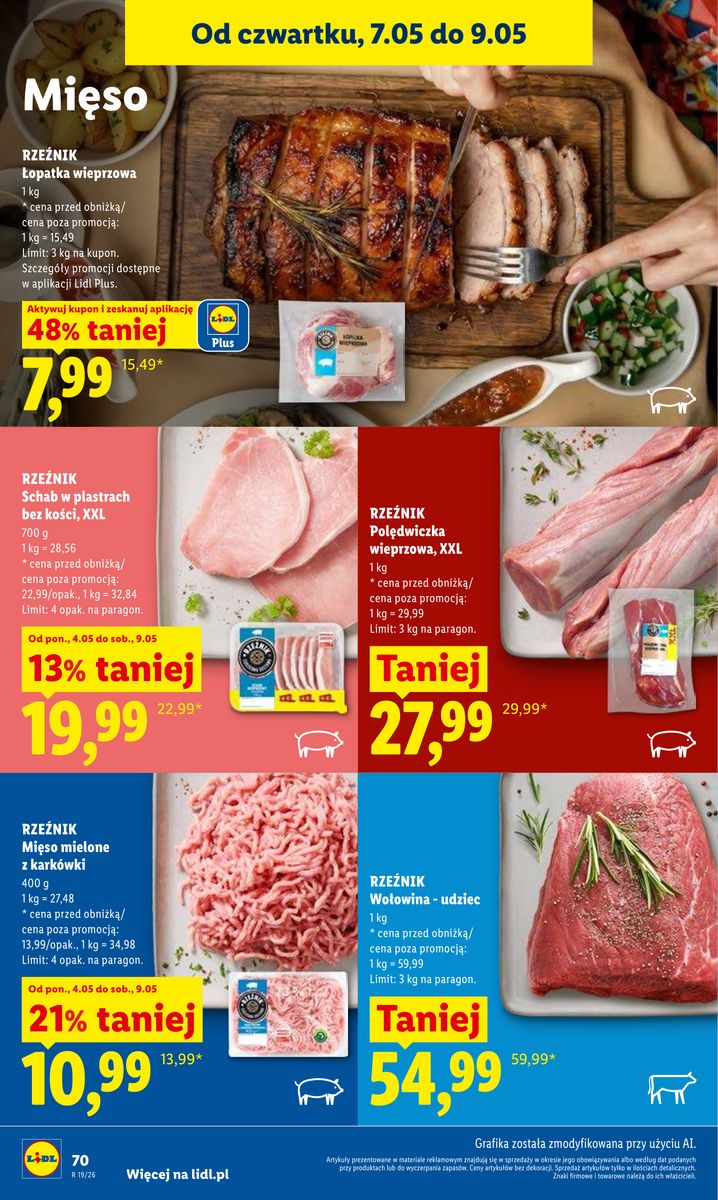 Lidl gazetka promocyjna 07.05-09.05.2026 — strona 70 z 104
