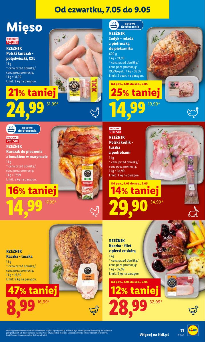 Lidl gazetka promocyjna 07.05-09.05.2026 — strona 71 z 104