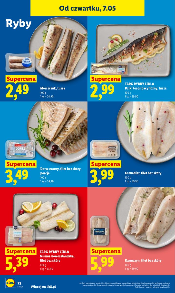 Lidl gazetka promocyjna 07.05-09.05.2026 — strona 72 z 104
