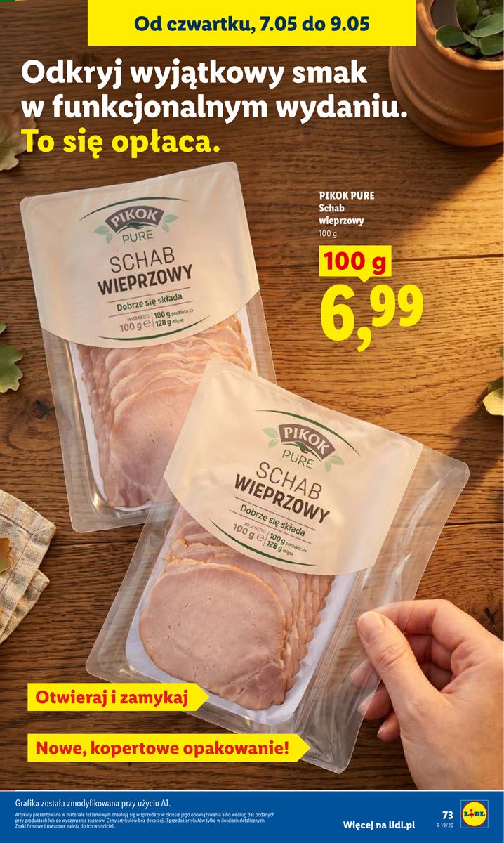 Lidl gazetka promocyjna 07.05-09.05.2026 — strona 73 z 104
