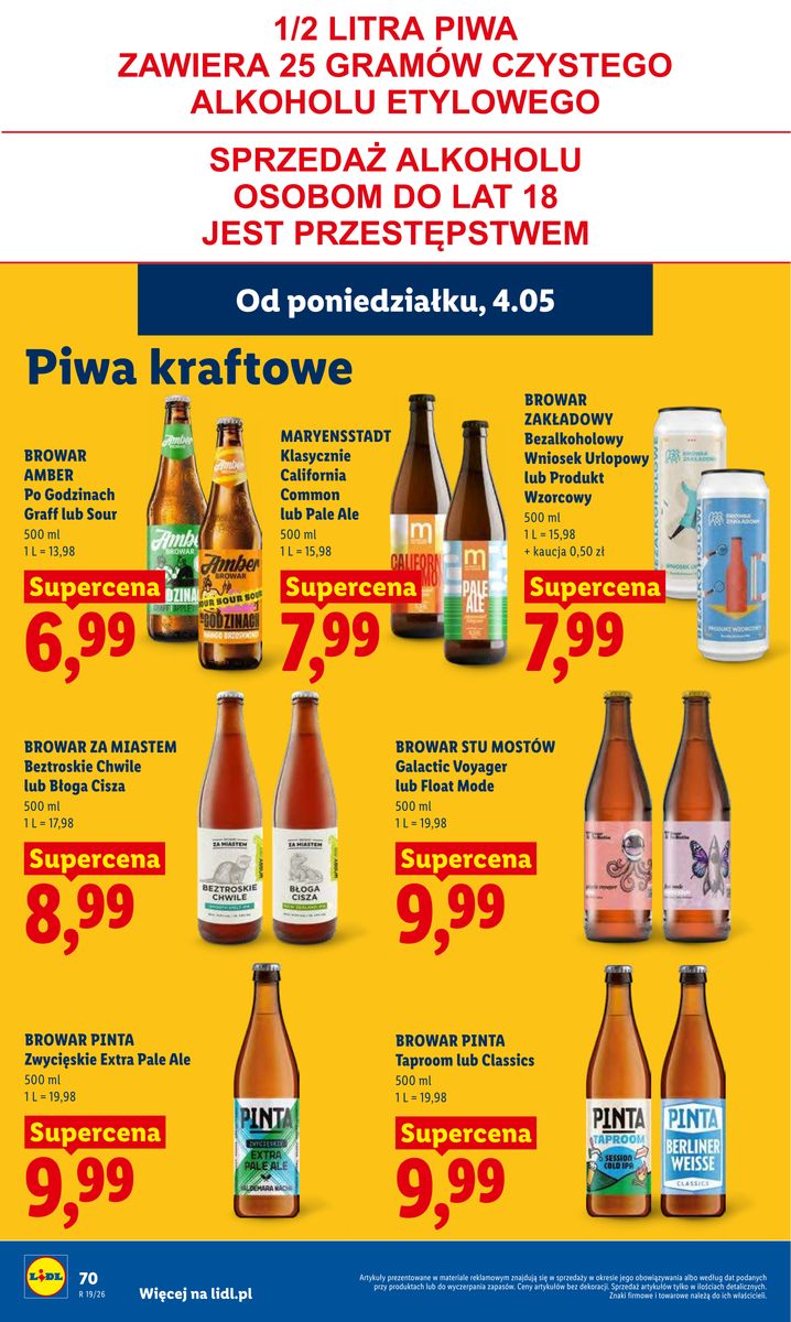 Lidl gazetka promocyjna 04.05-06.05.2026 — strona 74 z 92