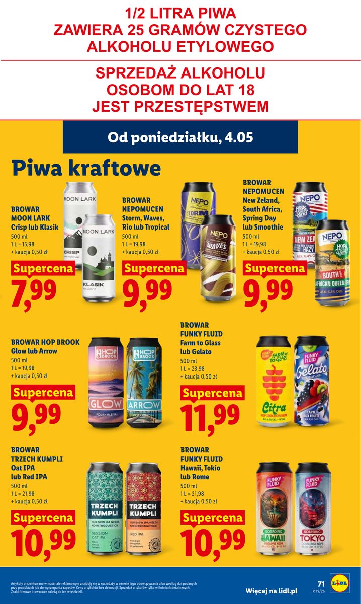 Lidl gazetka promocyjna 04.05-06.05.2026 — strona 75 z 92