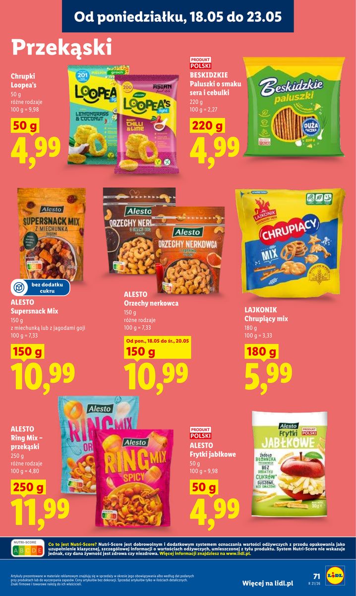 Lidl gazetka promocyjna 18.05-20.05.2026 — strona 75 z 97