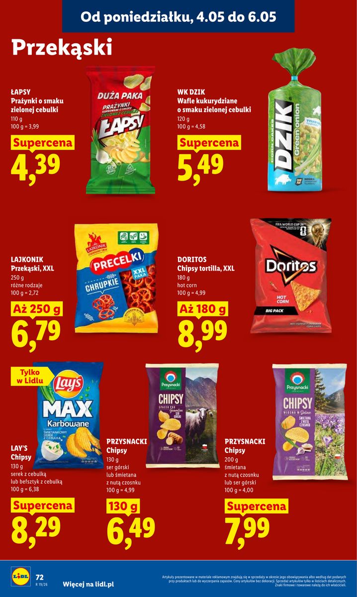 Lidl gazetka promocyjna 04.05-06.05.2026 — strona 76 z 92