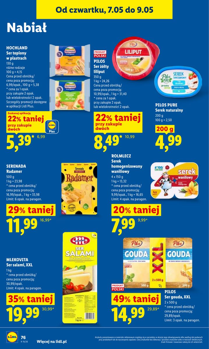 Lidl gazetka promocyjna 07.05-09.05.2026 — strona 76 z 104