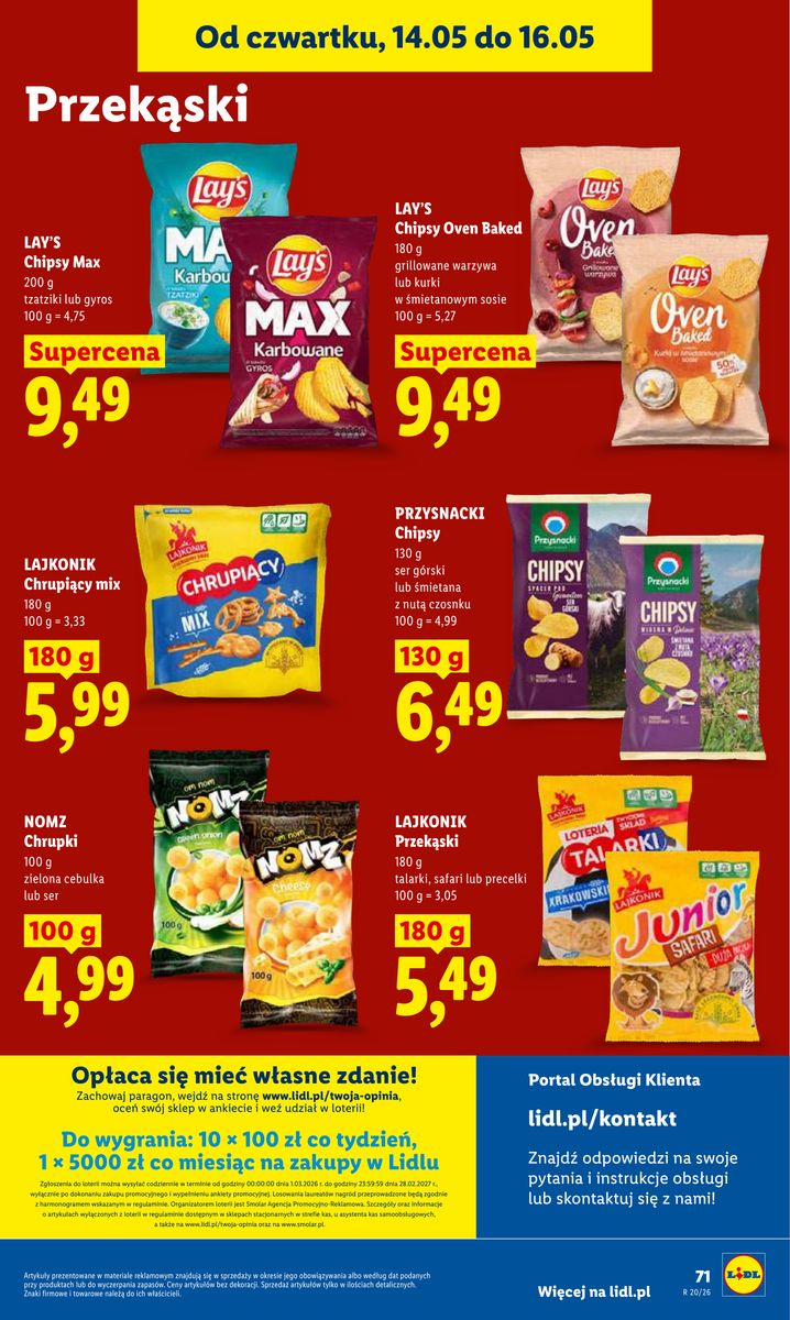 Lidl gazetka promocyjna 14.05-16.05.2026 — strona 77 z 84