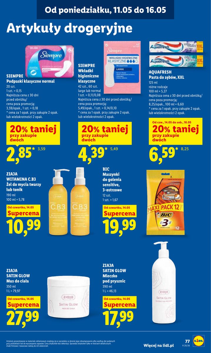 Lidl gazetka promocyjna 14.05-16.05.2026 — strona 83 z 84