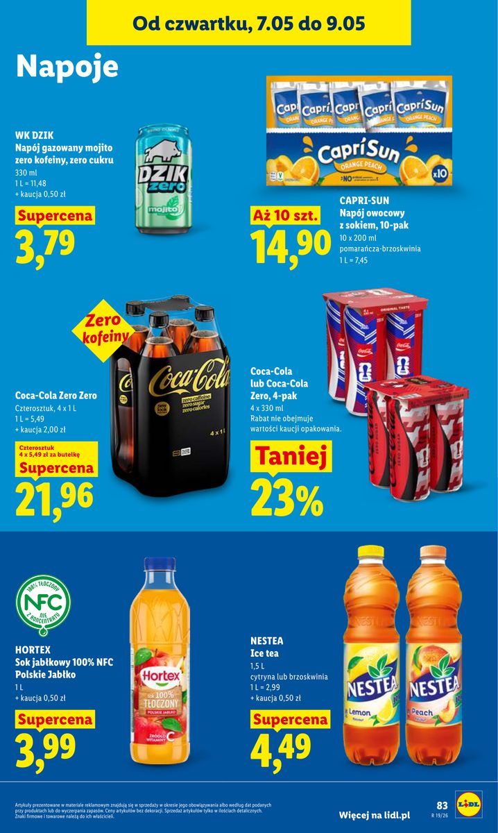 Lidl gazetka promocyjna 07.05-09.05.2026 — strona 85 z 104